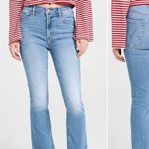 Mother Denim The Insider Crop Step Fray Size 26 - Color - Shake Well